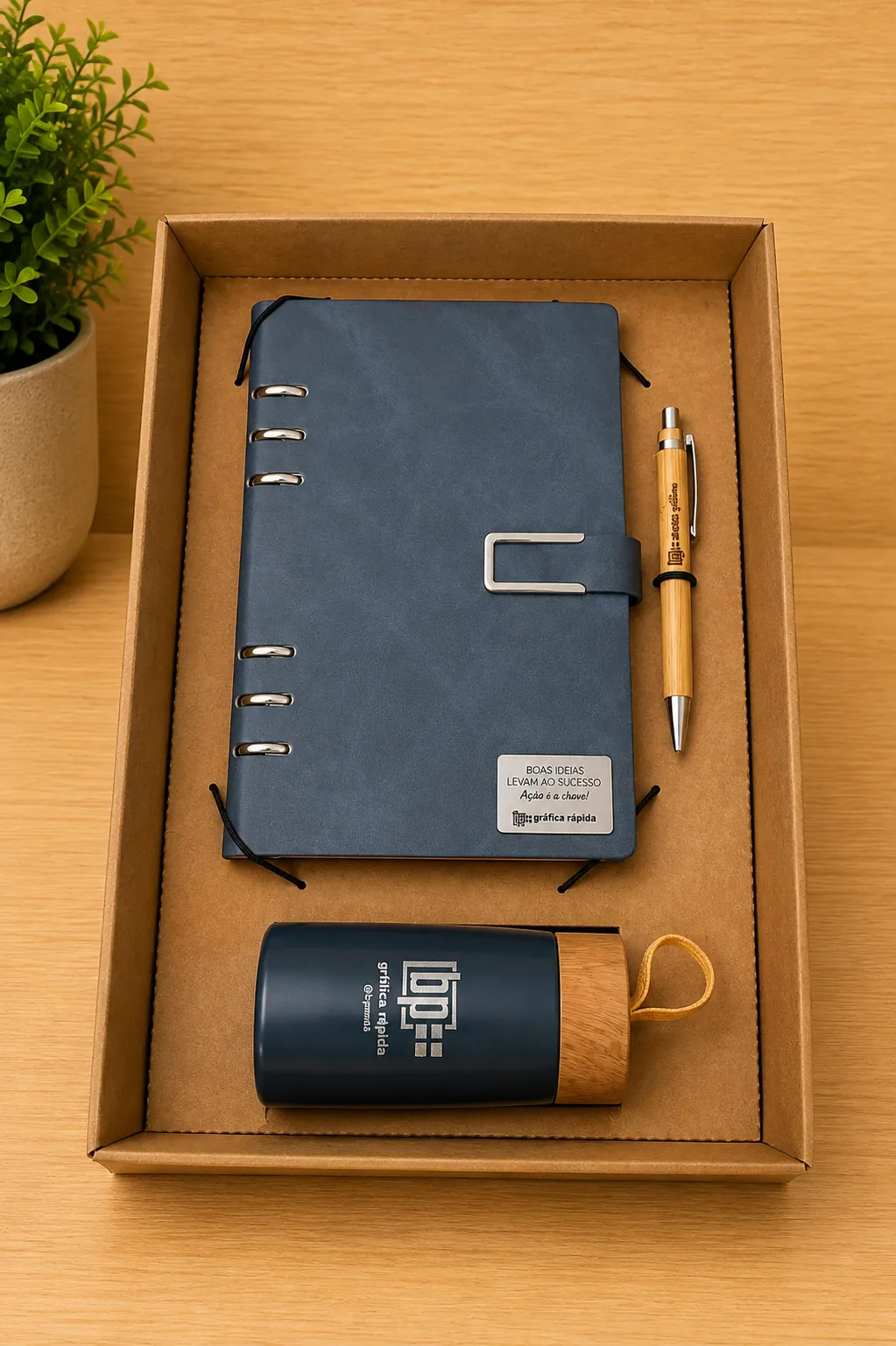 Kit Produtividade personalizado BP Mais